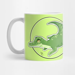 Green Crocodile Mug